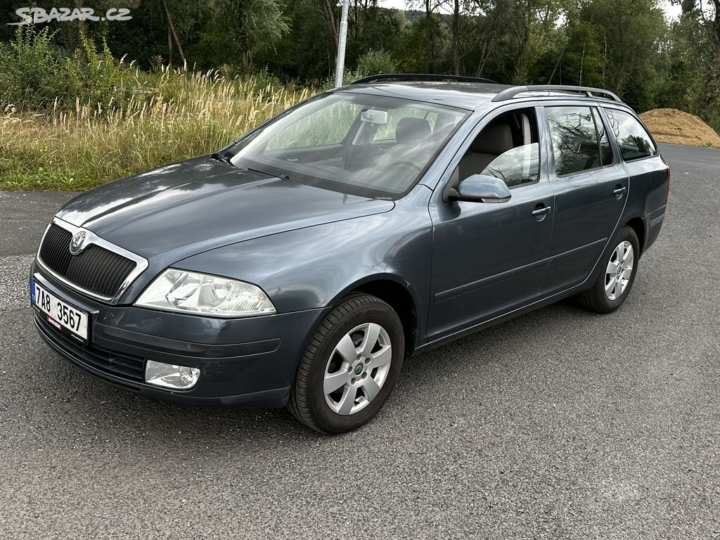 Škoda Octavia II 1.6MPi, r.2005, STK, klima