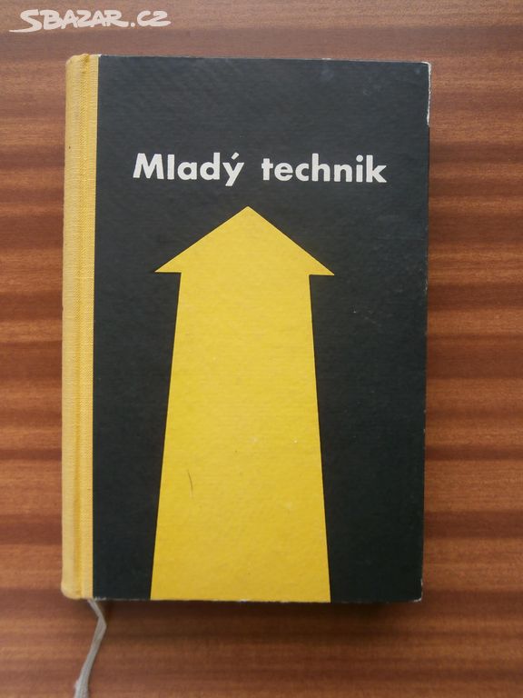 Mladý technik retro dětská kniha