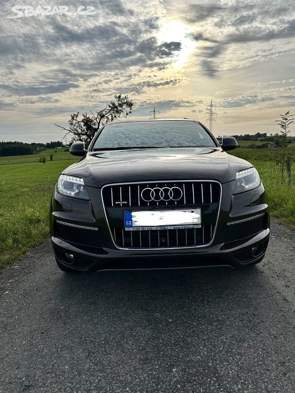 AUDI Q7 S-line, 3.0 TDI 180 kw, CZ r.v. 2014