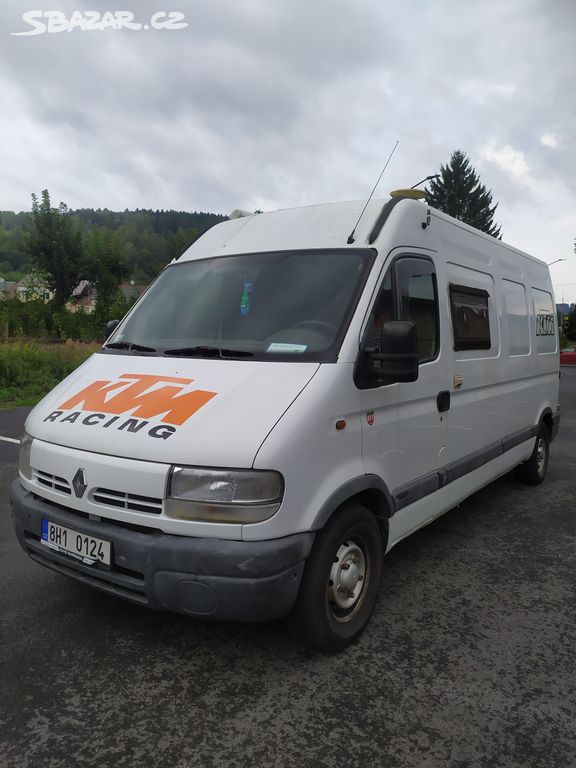 Obytná dodávka Renault master