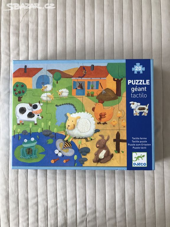 Djeco Puzzle geant tactilo