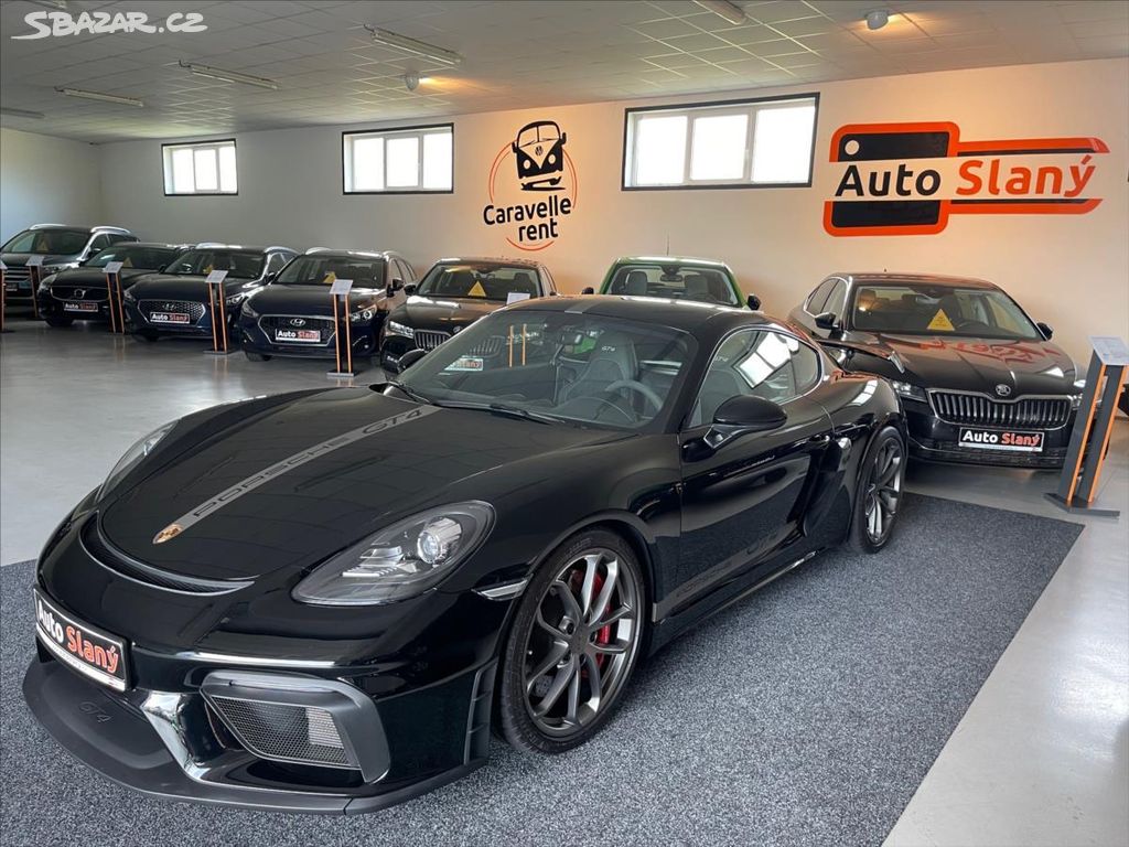 Porsche 718, 4,0 GT4 záruka 5/26 po servisu