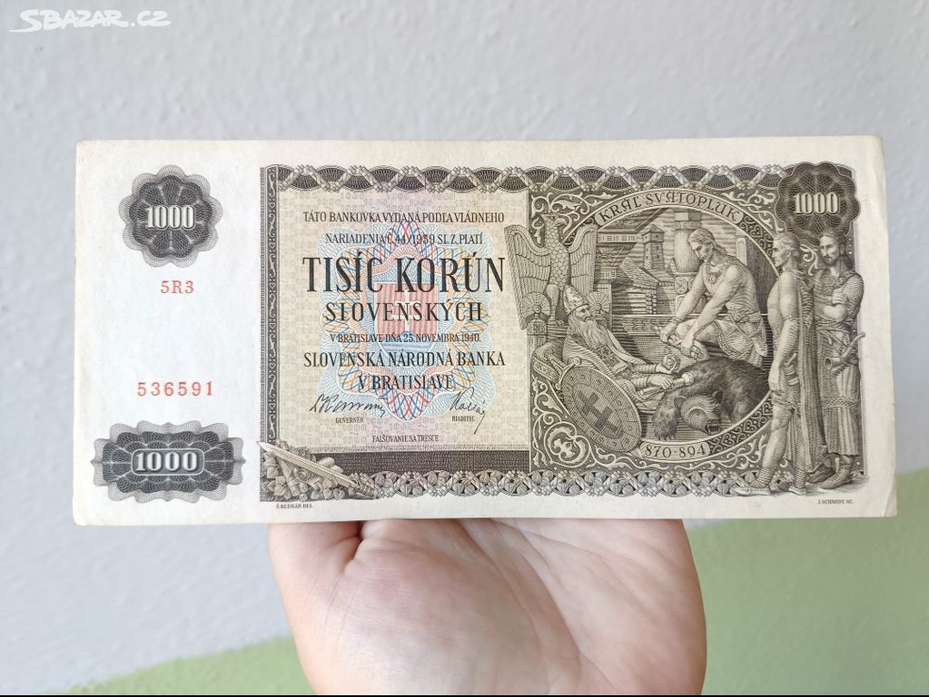 1000 korun slovenských