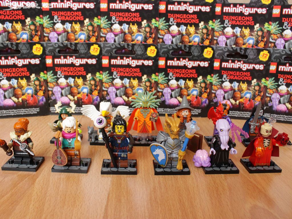 LEGO 71047 figurky Dungeon & Dragons - celá sada