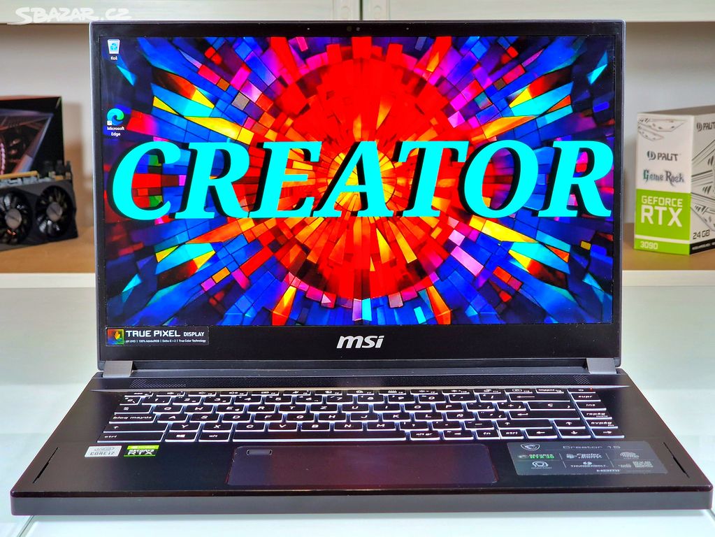 Herní notebook MSI CREATOR | 4K UHD | RTX 3070