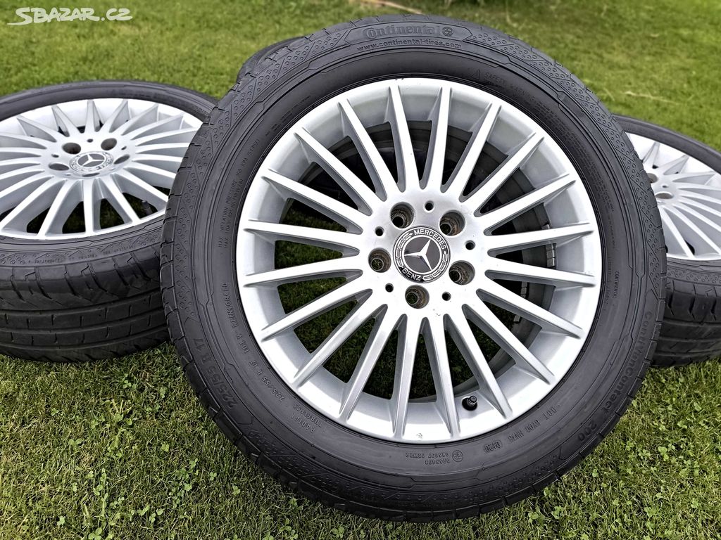 17 originál MERCEDES V-KLASS 225/55R17 TMPS