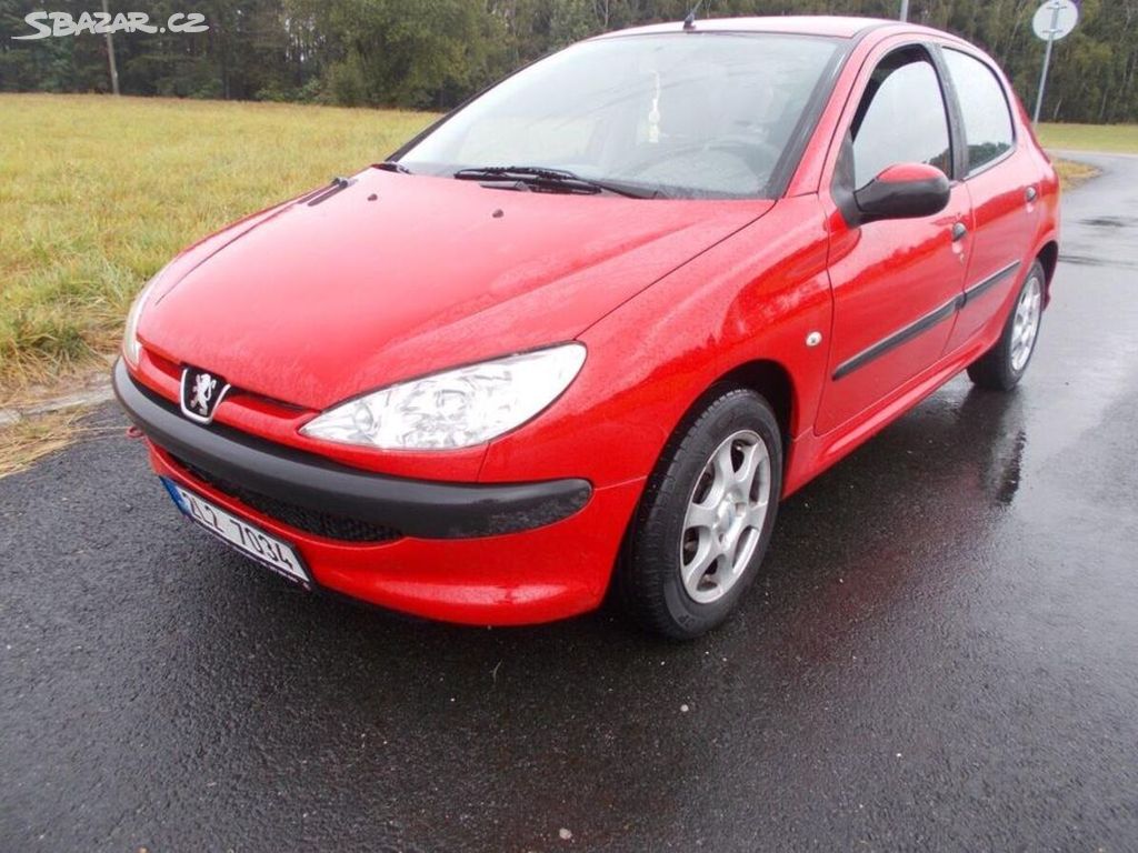 Peugeot 206 1,4 klima benzín manuální