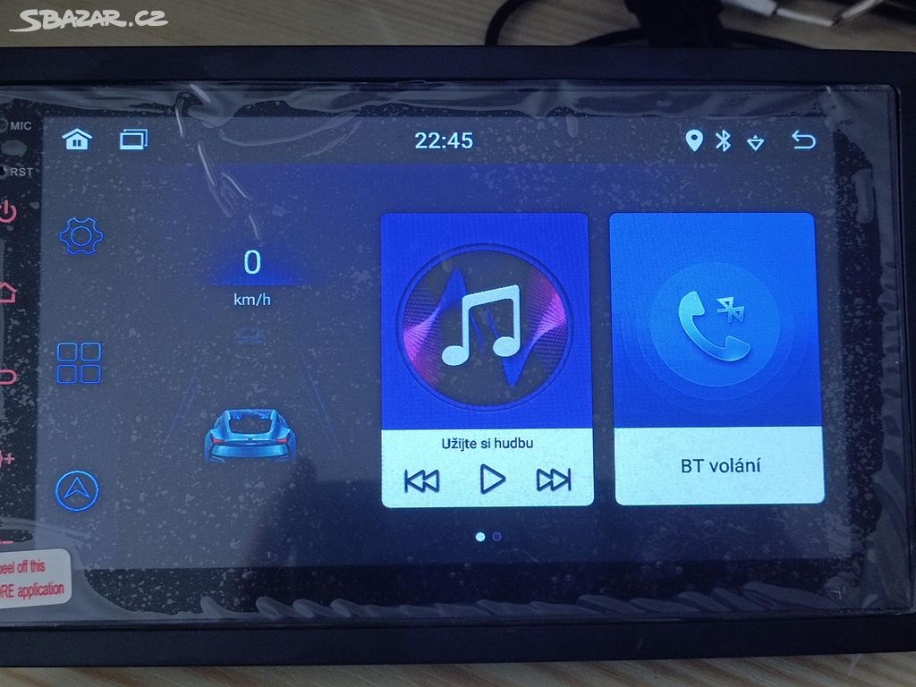 7" 2DIN autorádio Android 11 - GPS, RDS, ISO