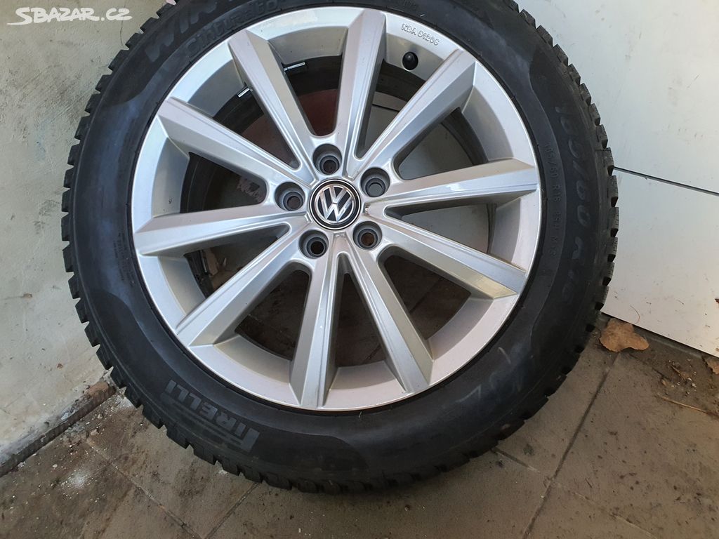 5x100 r16 kola disky vw polo alu zimni 185 60 16