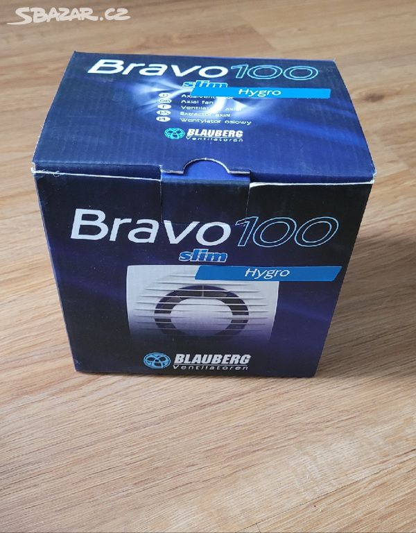 Ventilátor Bravo 100 slim Hygro