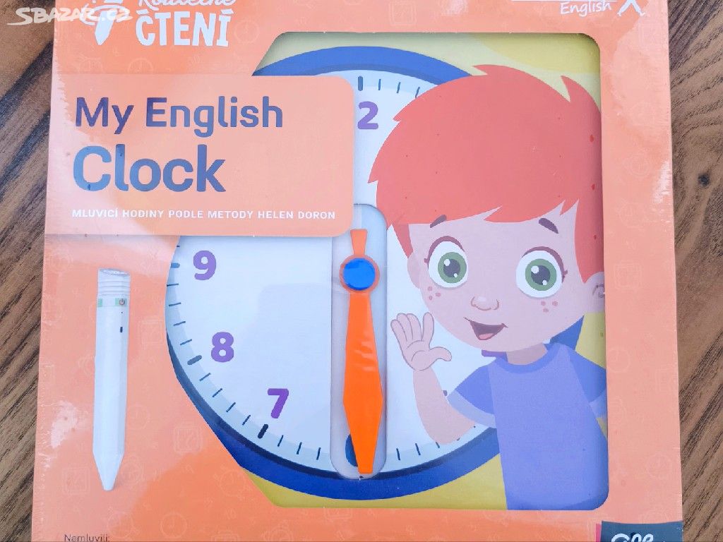 Interaktivní mluvicí hodiny My English Clock