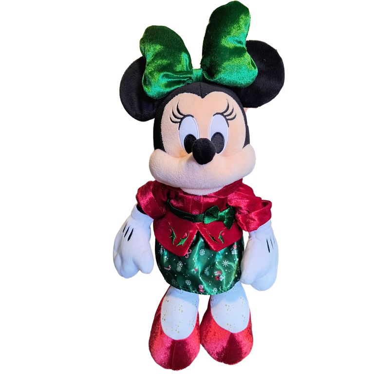 Plyšák Minnie Disney vánoční, vel. 45 cm