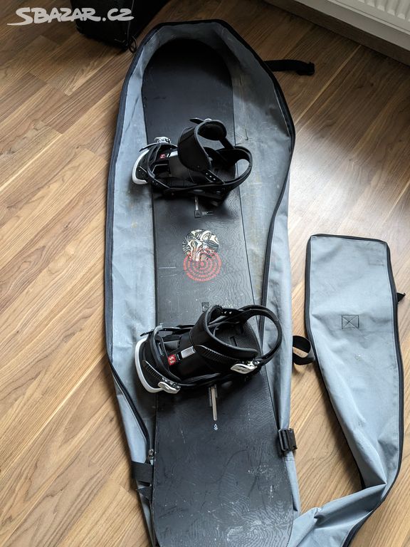 Snowboard komplet