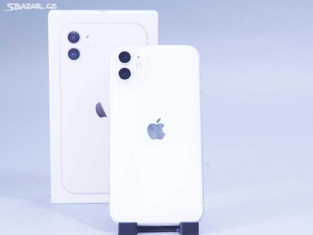 ZÁRUKA/iPhone 11 64GB White (Face ID nefunkční)