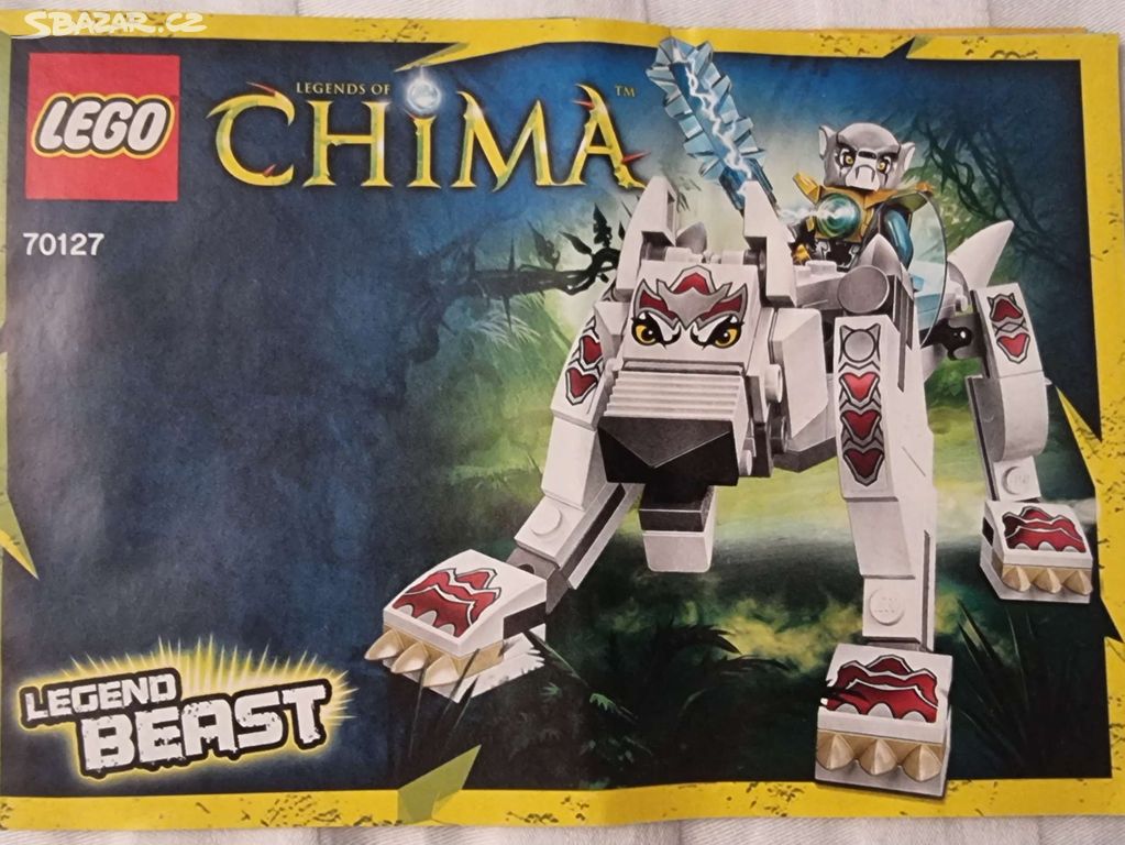 Prodám LEGO Chima 70127 - Vlk (Legendární šelma)