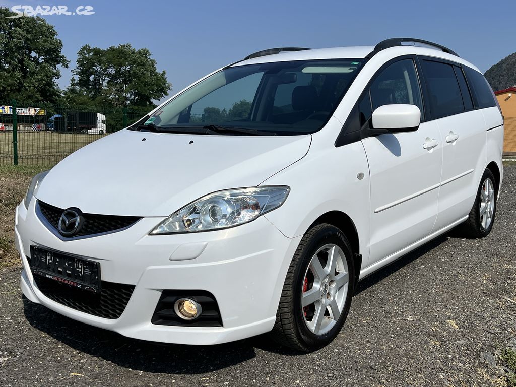 MAZDA 5 2.0i,107KW,XENON,KŮŽE,NAVI,7MÍST,MOC PĚKNÁ