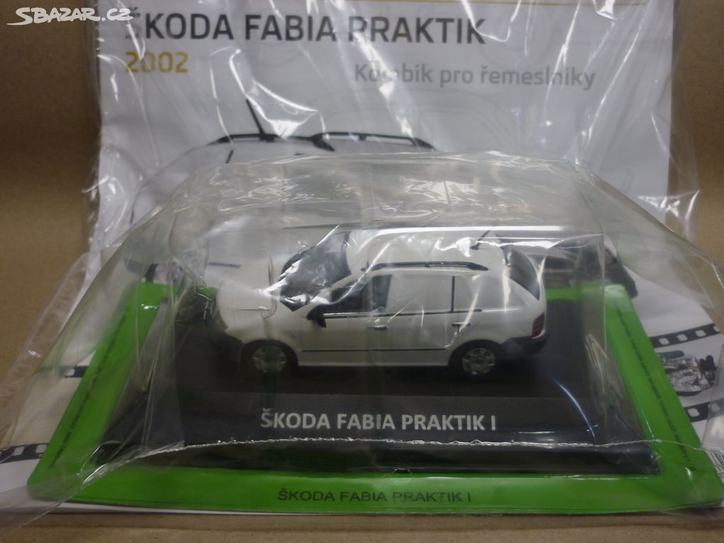 Škoda Fabia Praktik DeAgostini 1/43