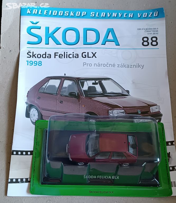 ŠKODA FELICIA GLX - 1998 - sběratelský model