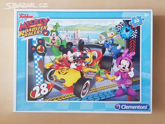 Puzzle Mickey and the Roadster Racers - Praha - Bazar - Sbazar.cz