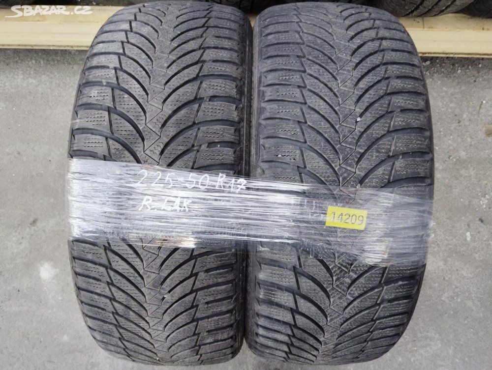 2 KS ZIMNÍ PNEUMATIKA NEXEN 225/50 R17 98V - 14209