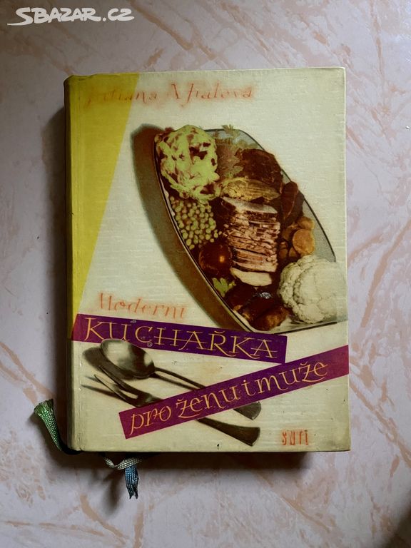 Moderní kuchařka pro ženu i muže- Fialová 1958