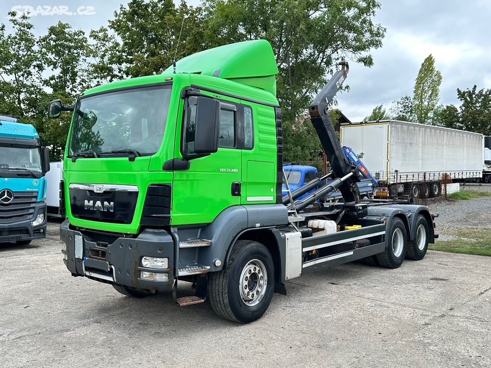 MAN TGS 33.480 6x4 EURO 5 HNK HIAB MULTILIFT