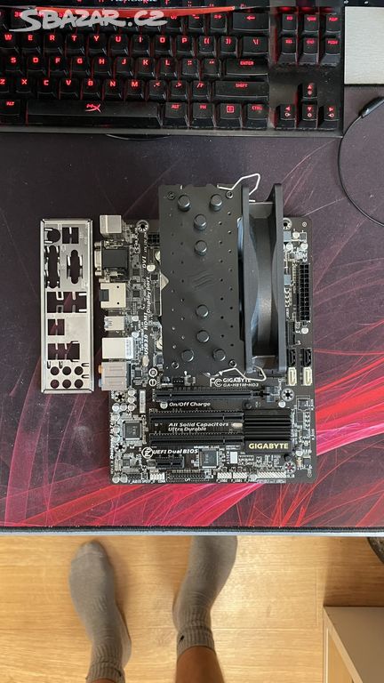 GIGABYTE GA-H81M-HD3 + i7-4770 (4C/8T) 3,90GHz