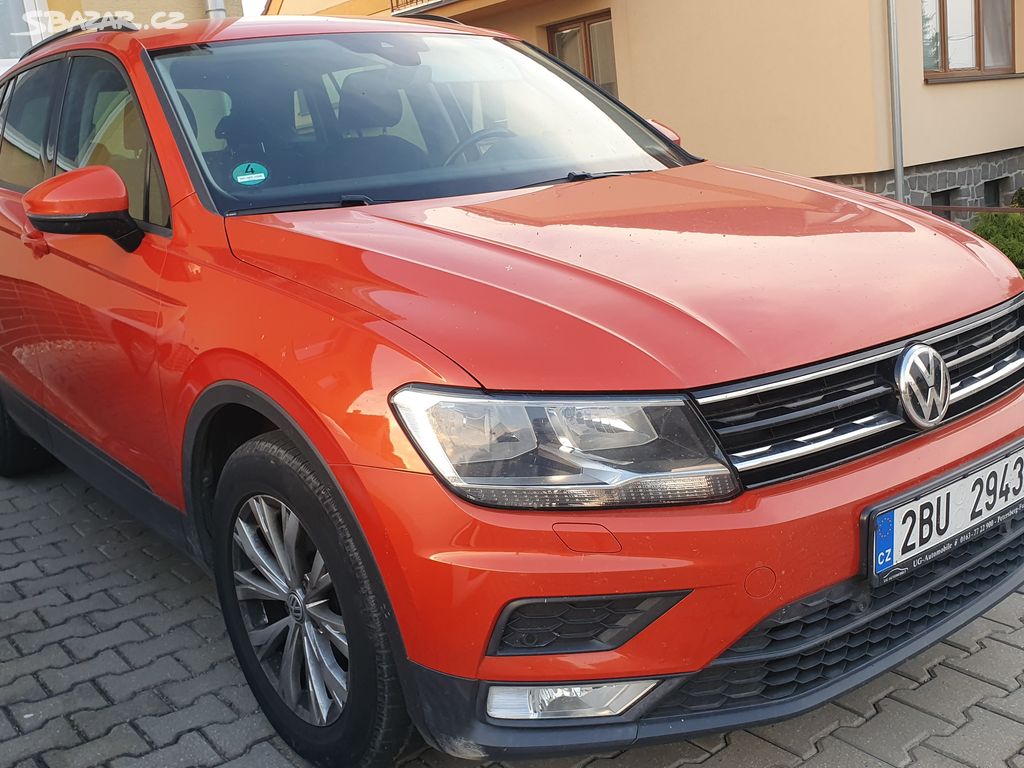 Tiguan 2.0 TDI 110 kw r.v 2017 tažné zařízení 2t