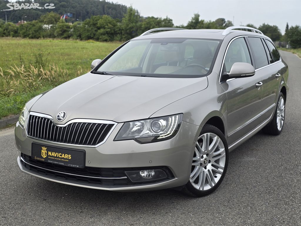 Škoda Superb 2.0TDI Elegance 2015 odvětrávání seda