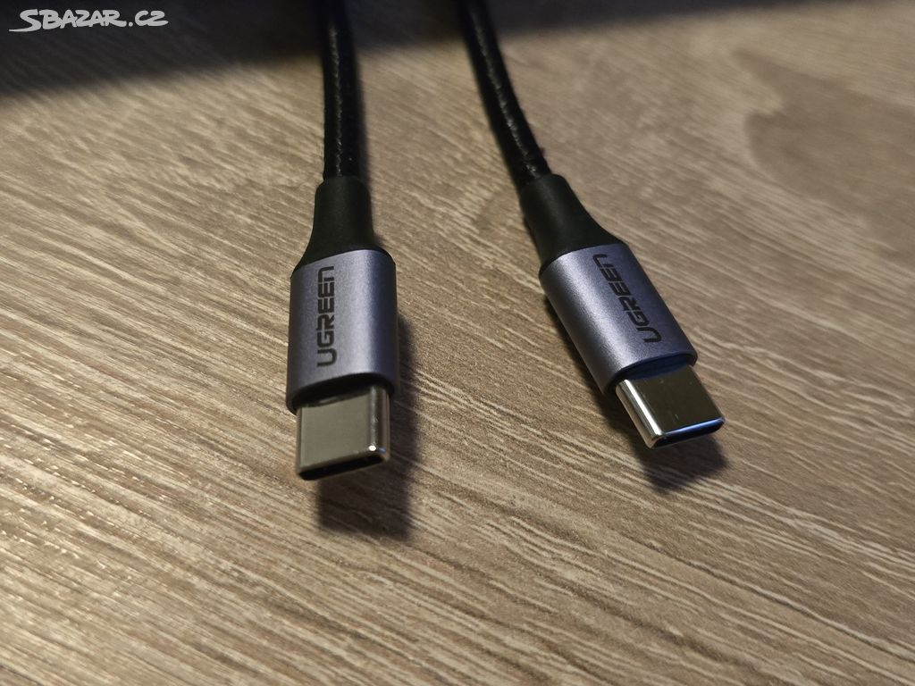 Ugreen-kabel USB-C > USB-C (5A-100W PD-QC,2 metry)