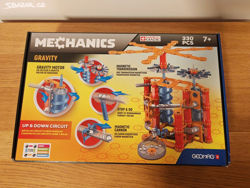 STAVEBNICE GEOMAG MECHANICS GRAVITY - 330 dílků