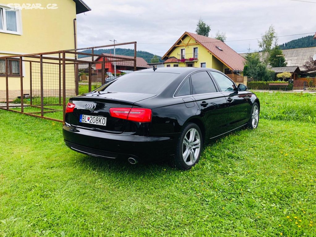 Спойлер audi a6 c7