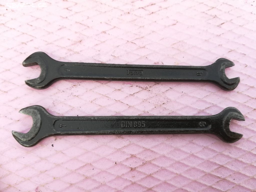 Klíč plochý oboustranný TONA 5,5-7 mm