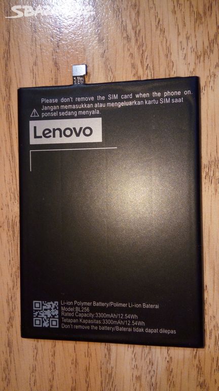 Lenovo A7010a48 baterie BL256 button tlačítka