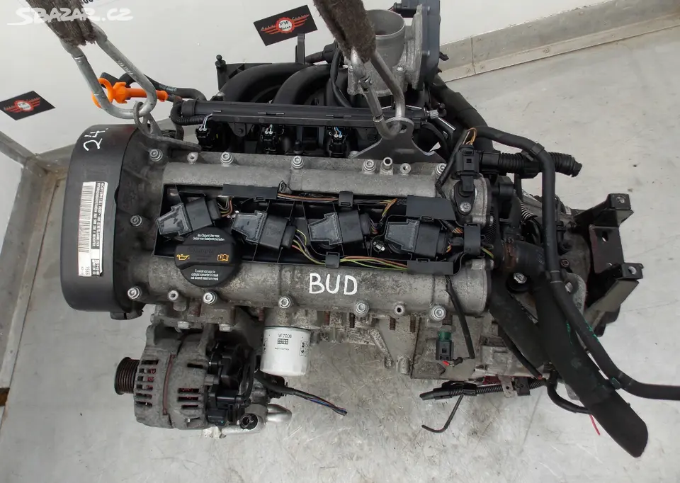 MOTOR BUD VW SKODA 1.4 16V 80PS KOMPLETNI - Trutnov - Bazar - Sbazar.cz