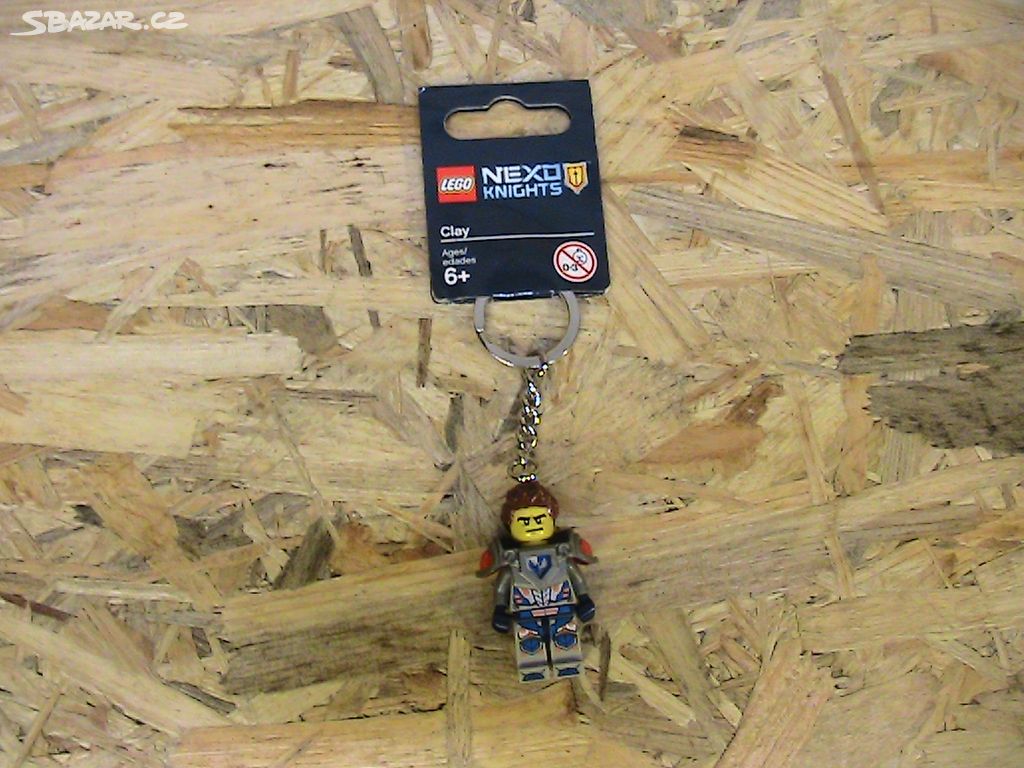 NOVÁ KLÍČENKA LEGO NEXO KNIGHTS CLAY