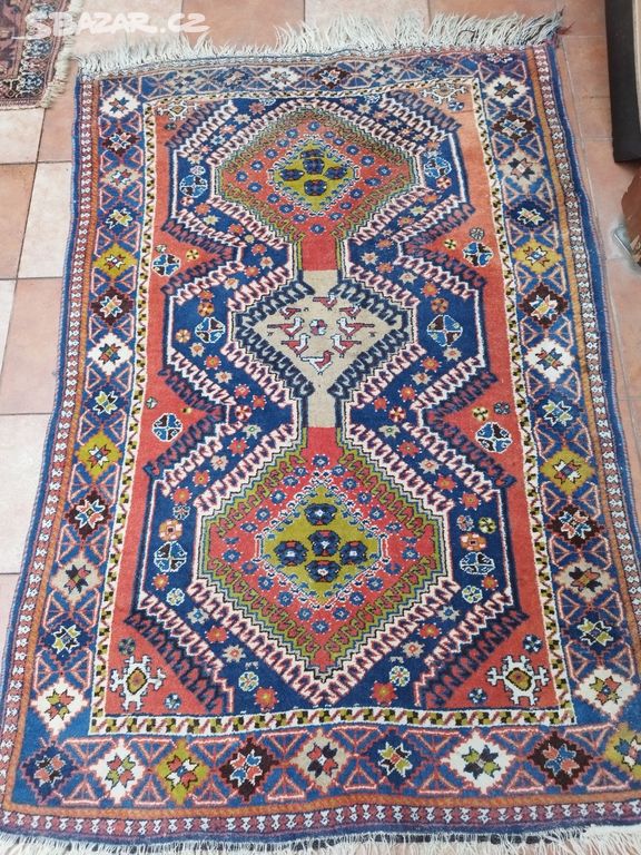 Starožitný perský koberec orig 165 x 115 cm