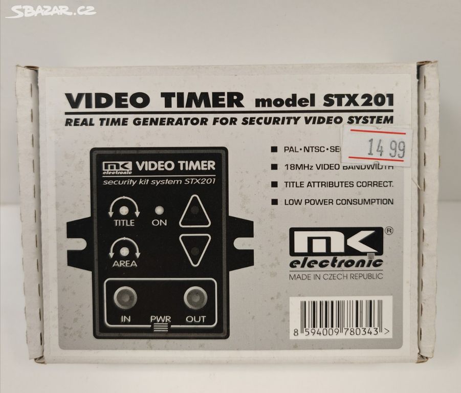 MK ELECTRONIC STX201 VIDEO TIMER