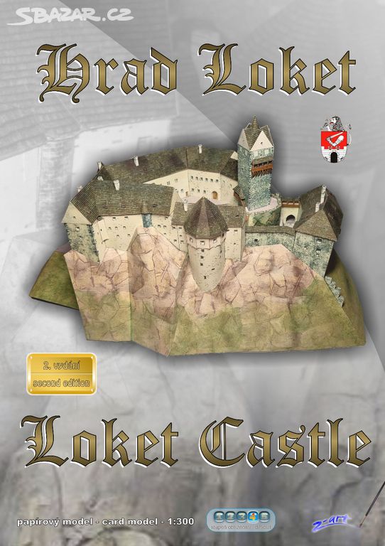 Papírový model - Hrad Loket 2. vydání