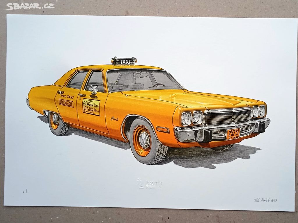 Petr Ptáček: 1973 Plymouth Fury N.Y. Taxi Cab