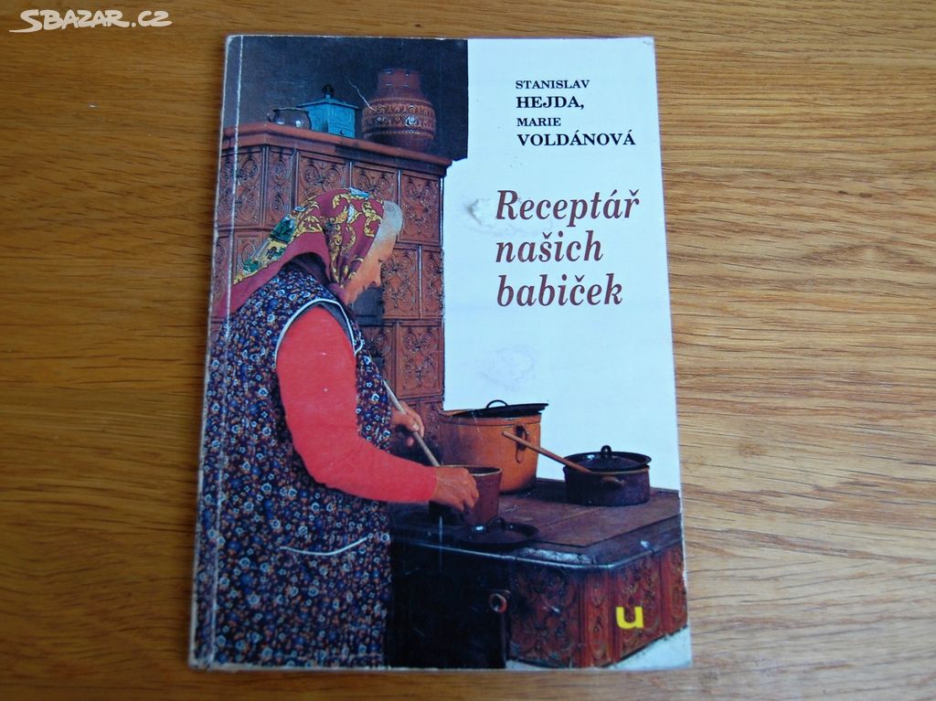 kniha (kuchařka) RECEPTÁŘ NAŠICH BABIČEK (1991)