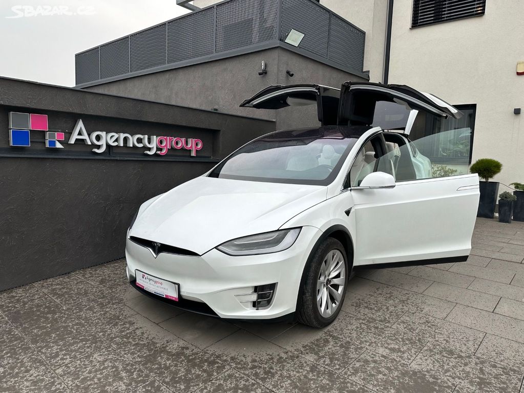 TESLA MODEL X P100D DPH 7 míst NOVÁ BATERIE