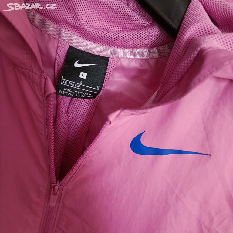 Šusťáková bunda zn. Nike, vel. dětská L 146/156 cm