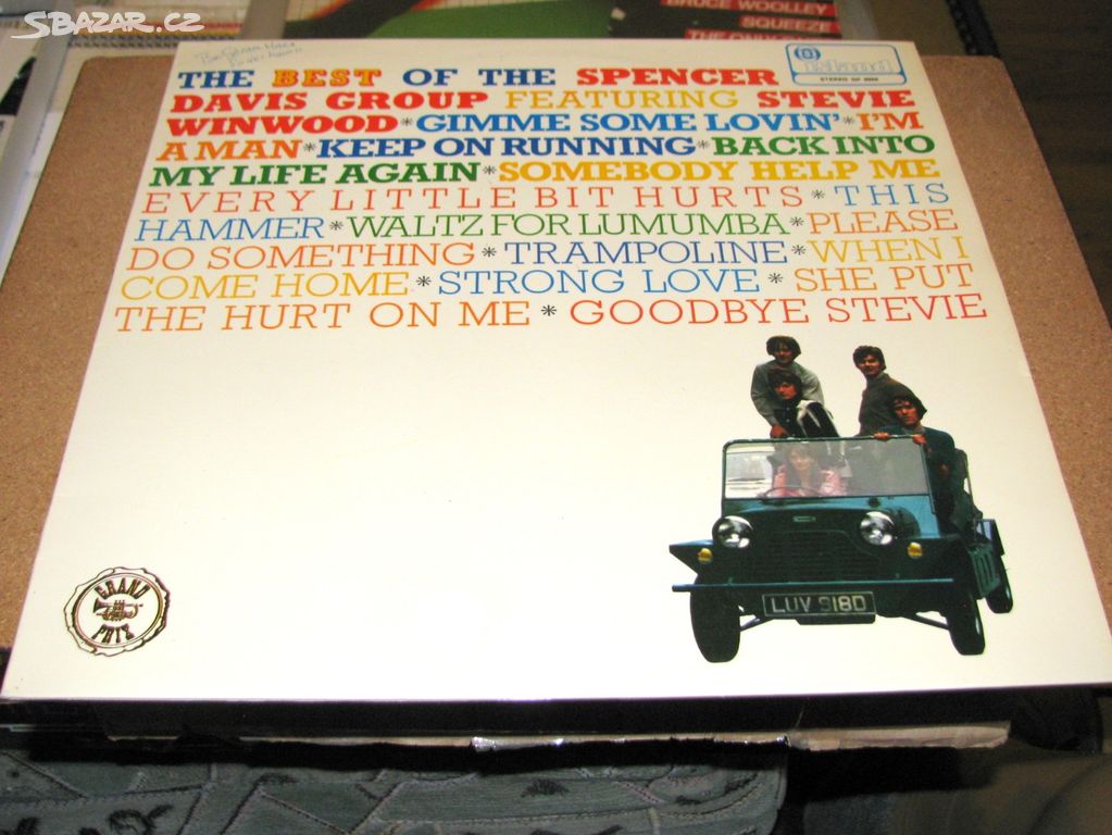 LP - THE BEST OF SPENCER/ISLAND REC. ENGLAND -1967