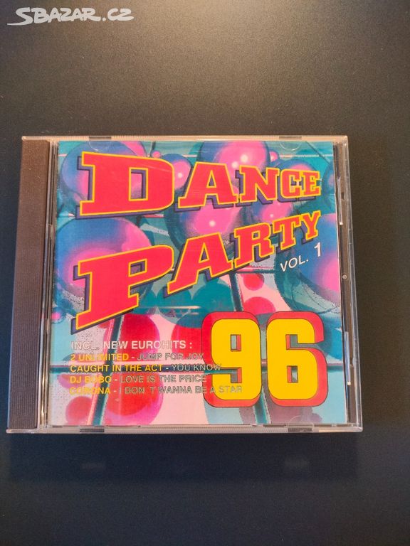 CD retro výběr Dance Party 96 - Vol. 1 r.1996