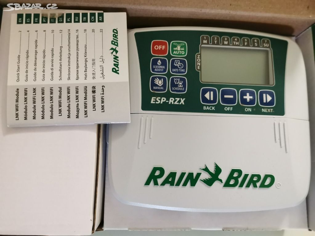 Prodám řídící jednotku pro závlahu Rain Bird RZX