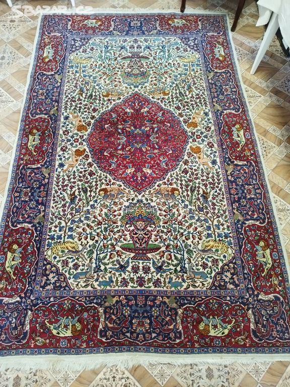 Starožitný perský koberec orig Tabriz 300 x 180 cm
