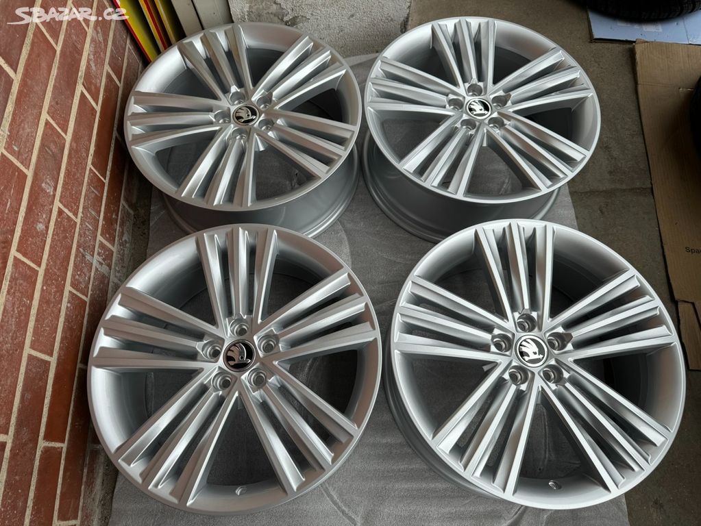 Nové alu 18" 5x100, škoda Sirius , Scala, Kamiq