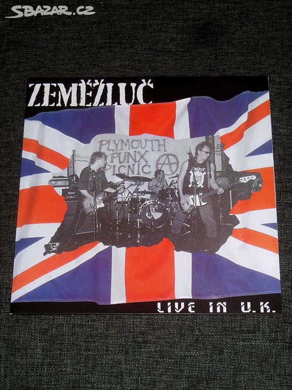 LP Zeměžluč - Live In U.K. (2002) / LIMITKA / NOVÉ