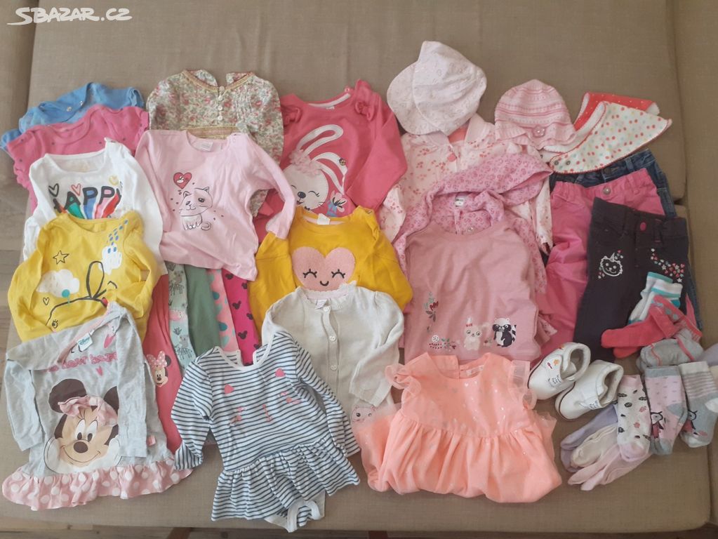 Set dětského oblečení pro holku vel.74 JARO/PODZIM